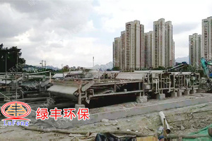 特大型污泥脱水机，温州中铁泥浆固化应用